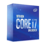 Intel Core i7 10700K - 3.8 GHz - 8 processori - 16 thread - 16 MB cache - LGA1200 Socket - Confezione (senza refrigerante)